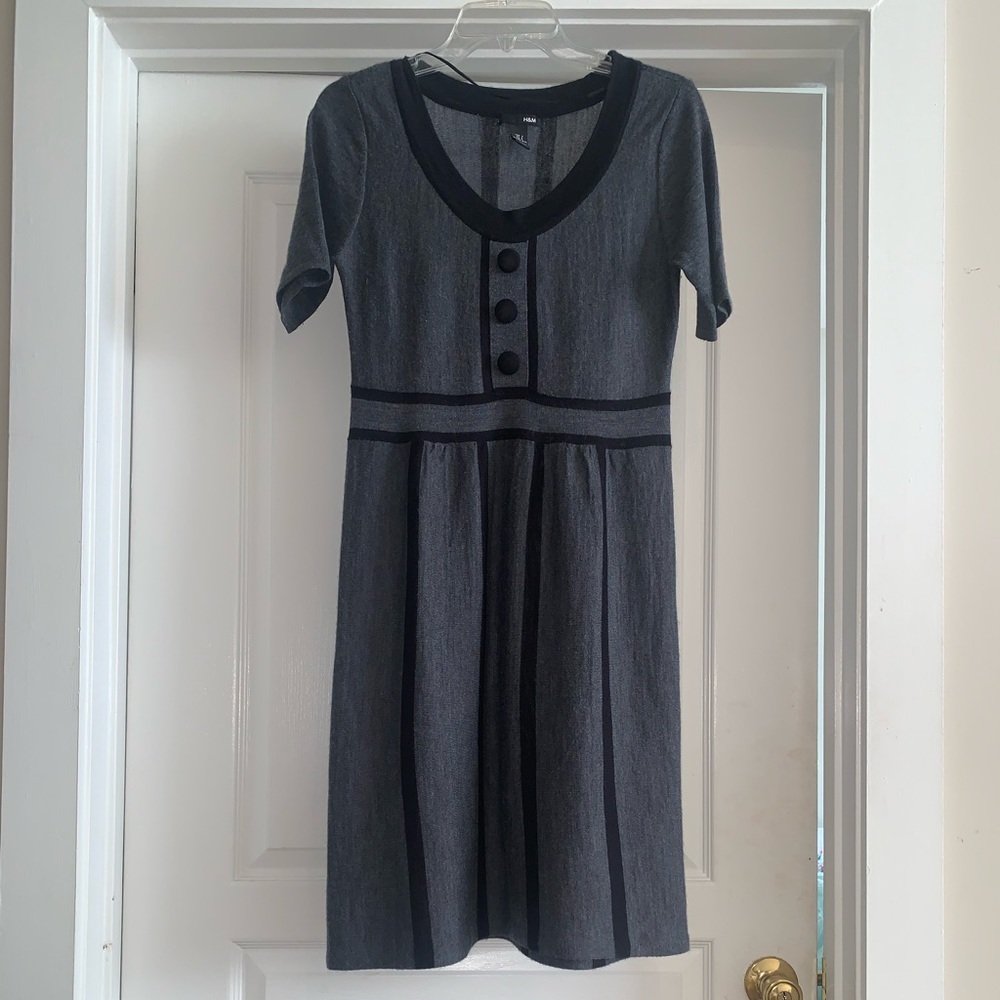 Retro style sweater dress